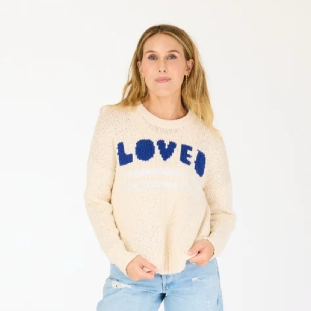 NWTS KERRI ROSENTHAL BOYFRIEND SWEATER (XL) - Picture 10 of 12